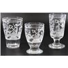 Image 1 : Collection of 2 goblets and a glass, Jewish Freemasonry