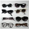 Image 3 : Collection of 8 pairs of vintage glasses