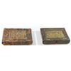 Image 1 : Lot of 2 Siddur cases, presumbed to be by Bezalel, Mandatory Palestine