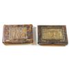 Image 2 : Lot of 2 Siddur cases, presumbed to be by Bezalel, Mandatory Palestine