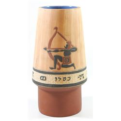 Israeli ceramic vase by Keramit