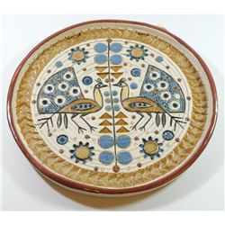 Esther, decorative Israeli ceramic plate