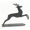 Image 2 : Galloping deer - brass figurine by Hakuli