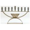 Image 1 : Upright Israeil Hanukkah menorah lamp by Dugma