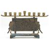 Image 1 : Israeli upright Hanukkah menorah lamp by Hakuli