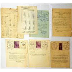 Collection of documents from the institution "Hachnasat Orchim and Beit Hatavshil Tiferet Zion and B