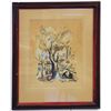Image 2 : David Hendler (1904-1983), two people sitting in the shade of a tree