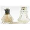 Image 1 : Lot of 2 old glass items combining silver