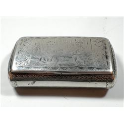 Antique 84 silver box