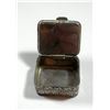 Image 3 : Old silver tobacco box embellished with micro-mosaic settings