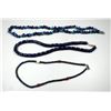 Image 1 : Collection of 3 lapis necklaces