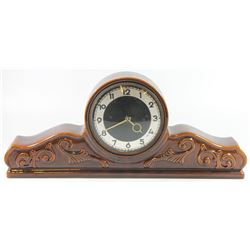 German ceramic desk clock