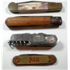 Image 3 : Collection of 6 old penknives