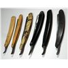 Image 3 : Collection of 6 old shaving knives