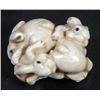 Image 2 : Rabbit family, ivory netsuke