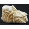 Image 2 : Mice playing between ropes, old ivory netsuke