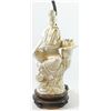 Image 2 : Old Chinese Blanc de Chine figurine - desk lamp base