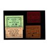Image 1 : Collection of 4 methods of payment for food, Mandatory Palestine
