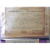 Image 2 : Collection of documents, bills of lading, insurance certificates and receipts related to the transpo