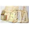 Image 3 : Box with a collection of bills, receipts and documents, most of them related to revenue stamps