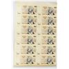 Image 1 : Sheet of 12 uncut 50 shekel notes, Ben Gurion