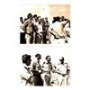 Image 1 : Collection of 22 photos of senior Israeli  figures visiting IDF bases