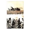 Image 3 : Collection of 22 photos of senior Israeli  figures visiting IDF bases
