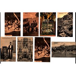 Collection of 16 postcards of Eretz Israel landscapes issued by  Veter & Co