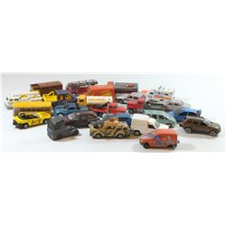 Collection of 24 different toy cars by Majorette