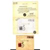 Image 1 : Original postal envelope, Minhelet Ha'am, with Kfar HaYeshuv and JNF stamps