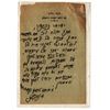 Image 1 : Handwritten and hand-signed letter by David Yellin