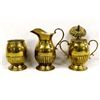 Image 4 : Large Heavy Brass Coffee and Tea Service Set