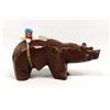 Image 1 : Native American Zuni Pipestone Bear Fetish