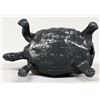 Image 4 : Carved Petosky Stone Turtle & Cast Metal Turtle