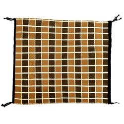 Native American Navajo Checkerboard Saddle Blanket
