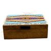 Image 1 : Beautiful Hand Beaded Wood Box by Kills Thunder