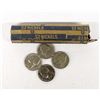 Image 1 : 1 Roll of Jefferson Nickels, Mixed Dates