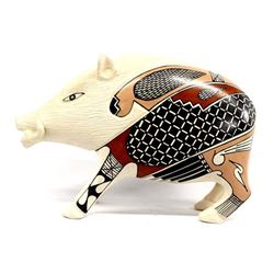 Mata Ortiz Javelina Pottery by Dulces N. Meleros