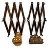 Image 1 : 1878 Hand Crafted German Wood Hat Racks