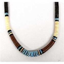 Santo Domingo Heishi Bead Necklace