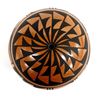 Image 2 : Jemez Geometric Black on Rust Pottery Seed Jar