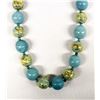 Image 1 : Block Turquoise Bead Necklace