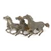 Image 2 : Rustic Laser Cut Metal Horses Wall Decor