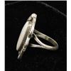 Image 2 : Navajo Sterling & Mother of Pearl Ring, Size 7.5