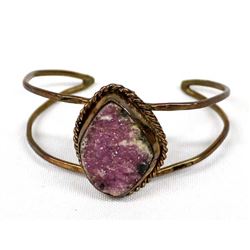 Copper & Pink Cabatoran Calcite Bracelet, Umpleby