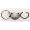 Image 2 : 3 Native American Navajo Copper Bracelets