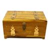 Image 3 : Estate Glass Marbles in Hinged Wood Box