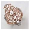 Image 1 : STERLING SILVER MORGANITE RING