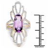 Image 3 : STERLING SILVER AFRICAN AMETHYST RING