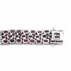 Image 3 : STERLING SILVER RHODOLITE BRACELET